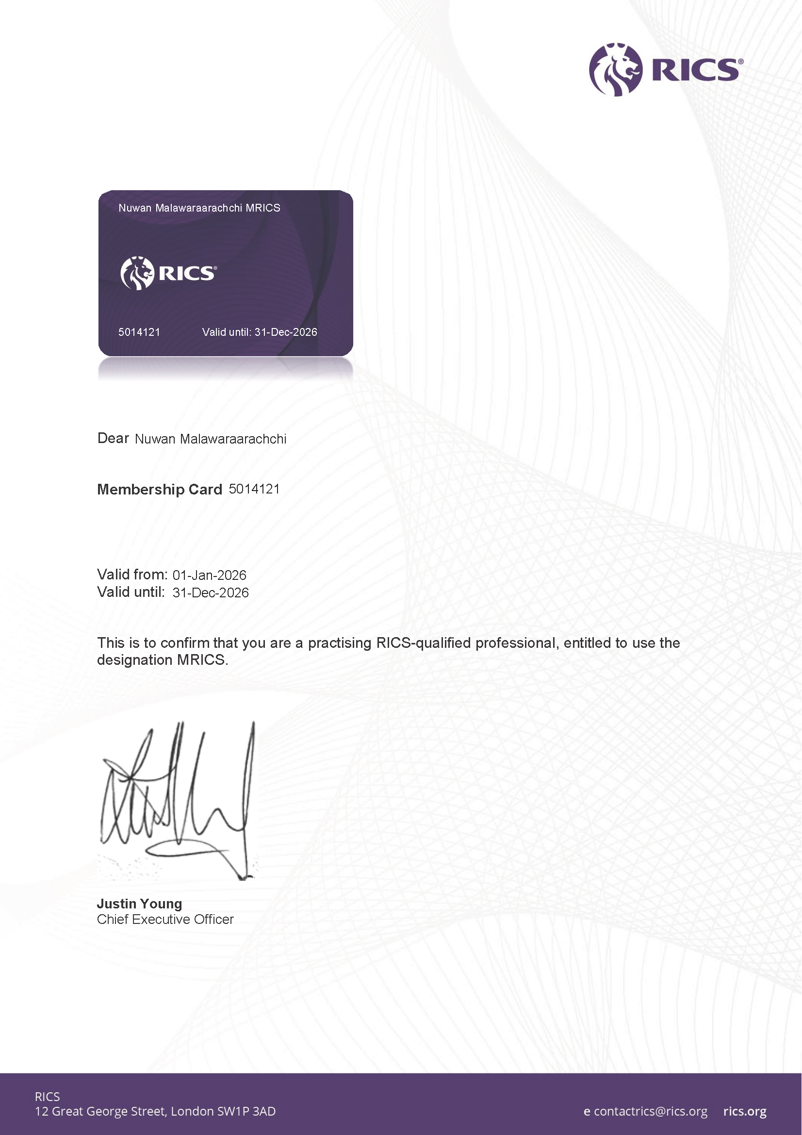 Certificate 21